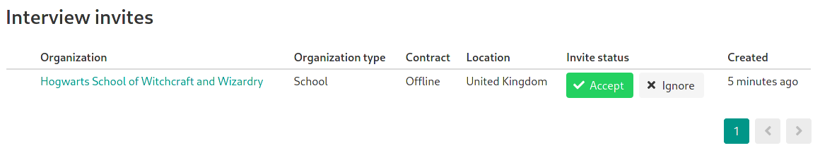 teach.fm pending application in teacher’s dashboard